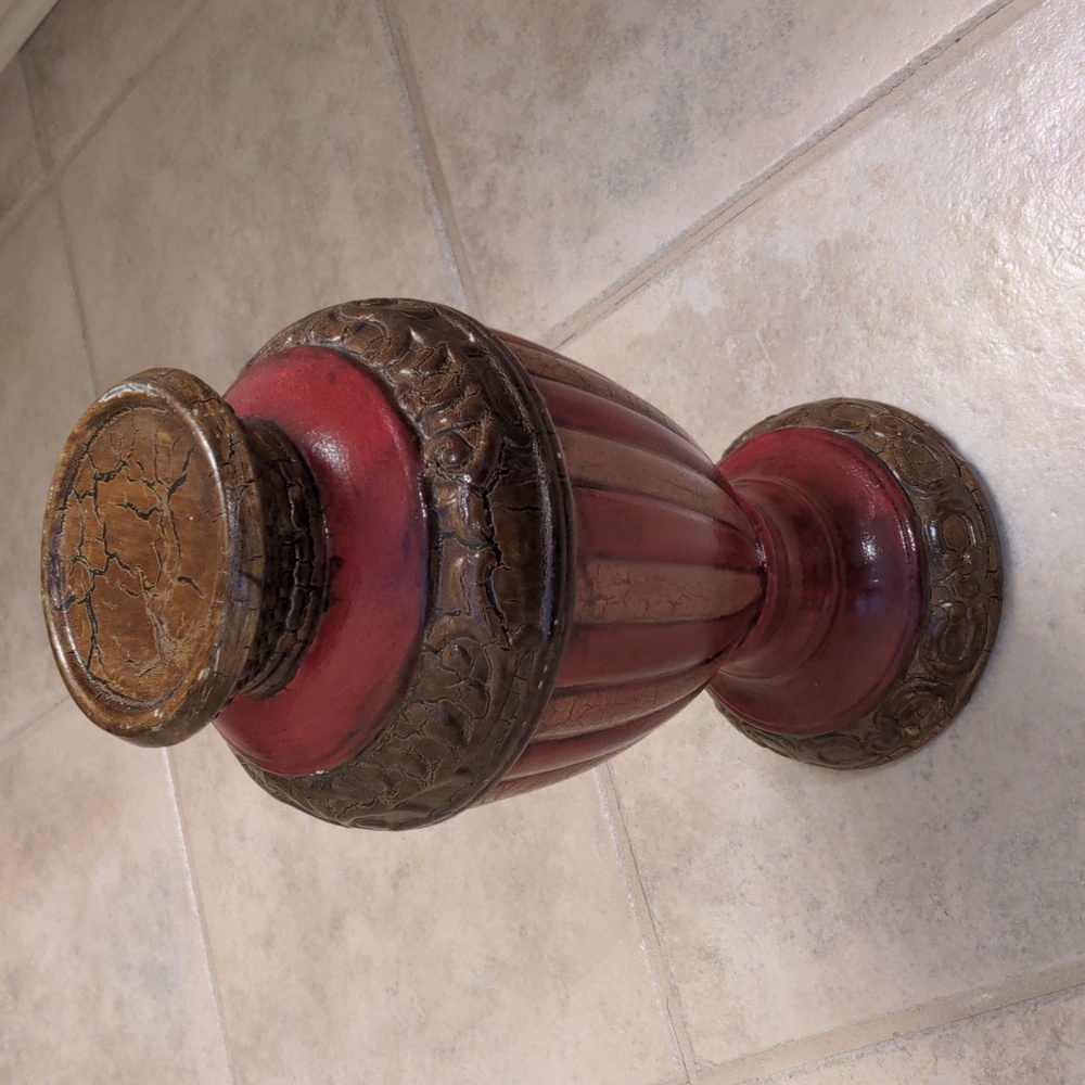 NEW Ceramic Candle Holder/Statue - Picture 3 of 11
